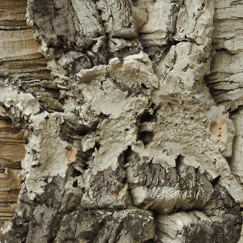 bark of a balsa tree
