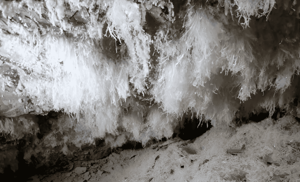 Great Wall of Vietnam calcite dam inside Son Doong Cave