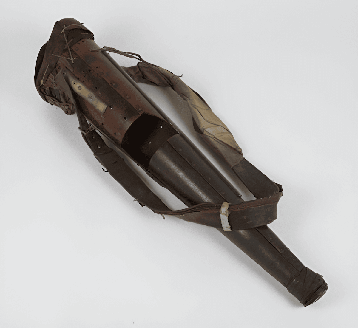 A wood peg leg from the american civil war
