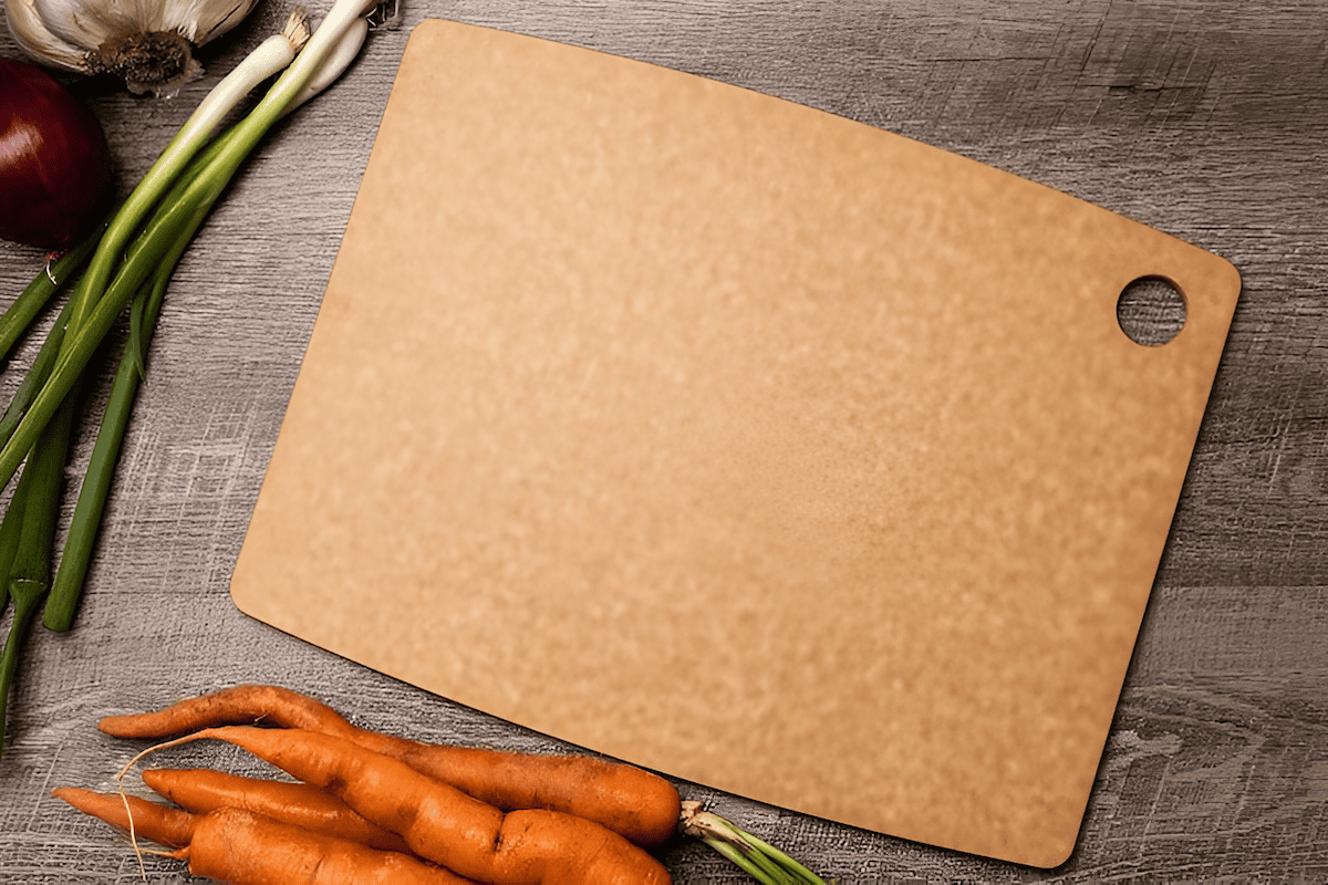 thin composite wood fiber cutting board