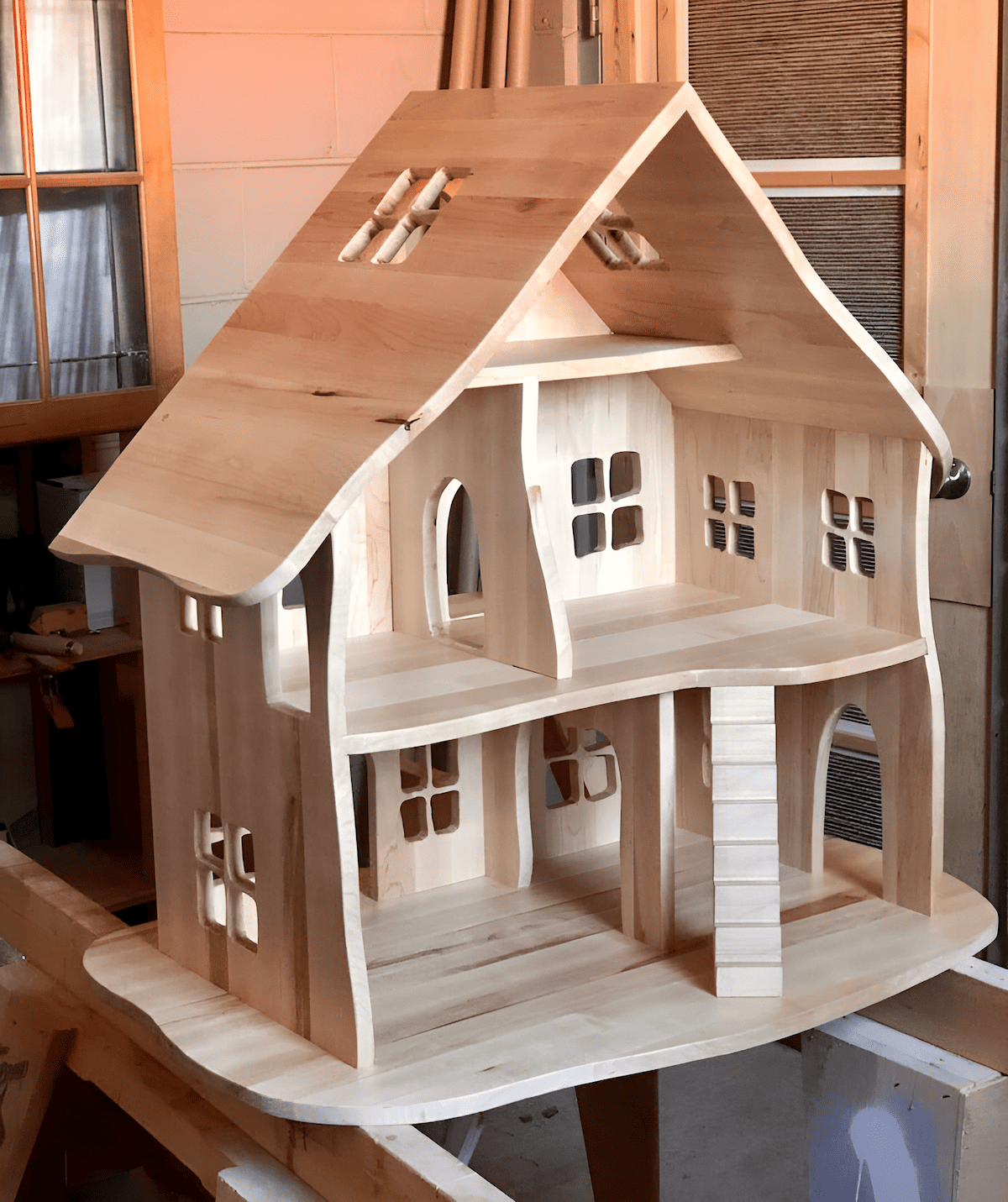 handcrafted wooden playsets and toys for kids