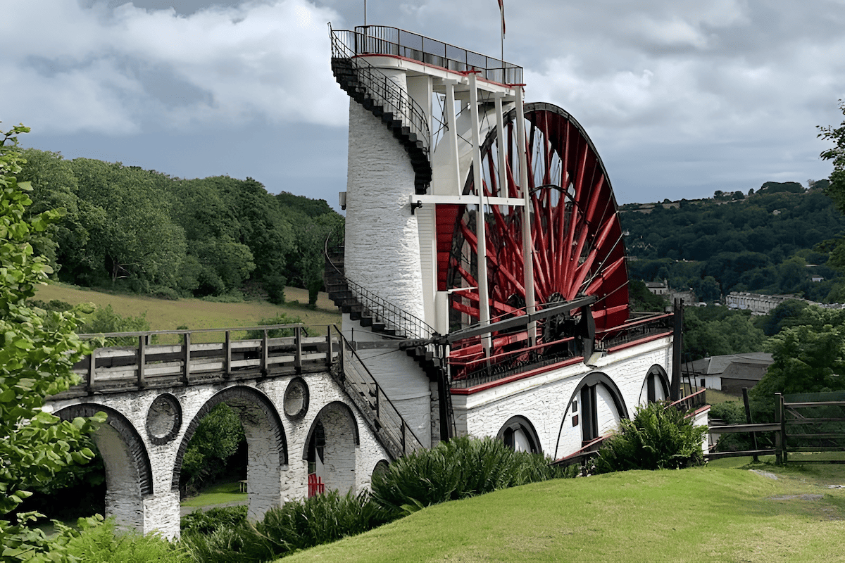 Laxey Wheel on the Isle of Man pumping the Great Laxey Mine