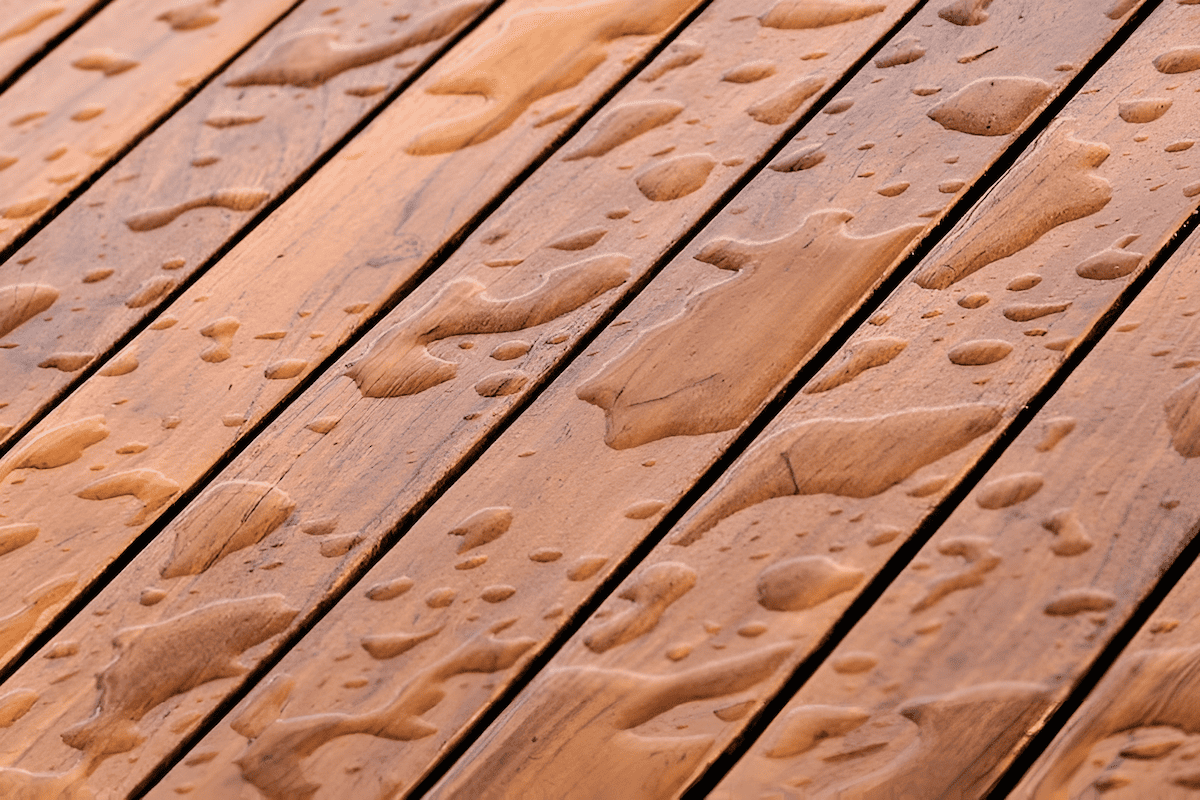 water proof decking is not just about repelling water, it is also about appearance and curb appeal