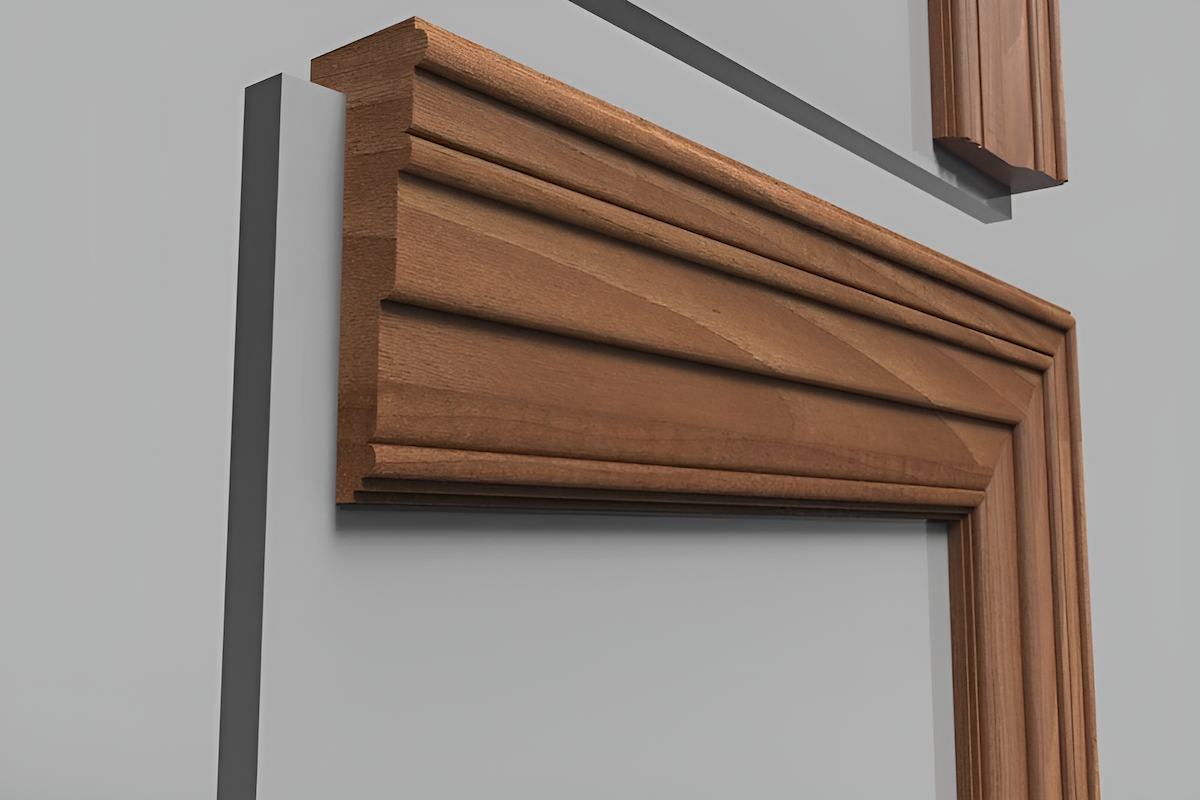 profiles and styles of wood door casings and interior trim