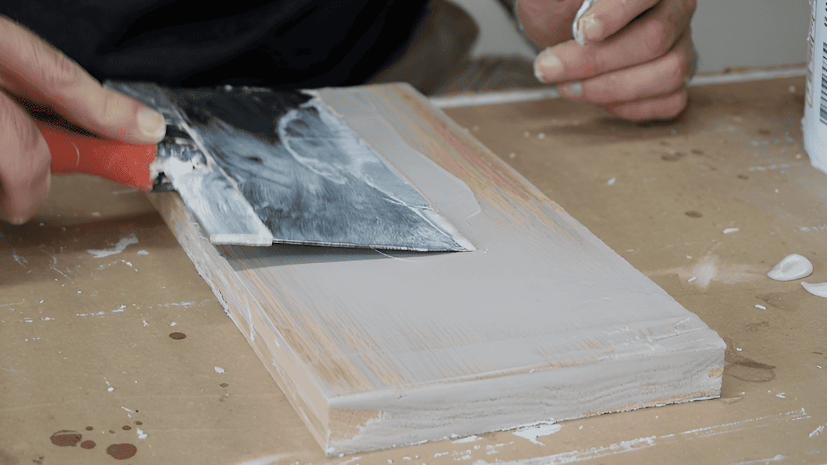 how to fill wood grain to create smooth high gloss wood finishes